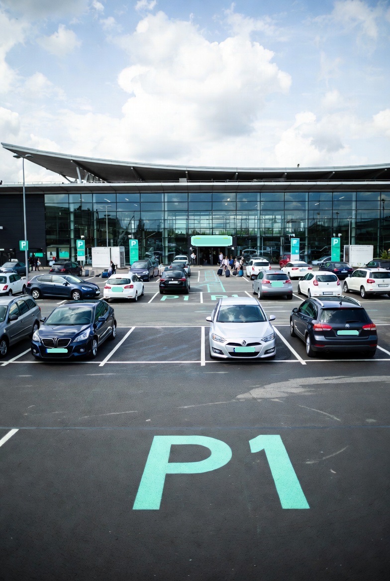 P2 parking Prague Airport long-term parking with shuttle bus transfer